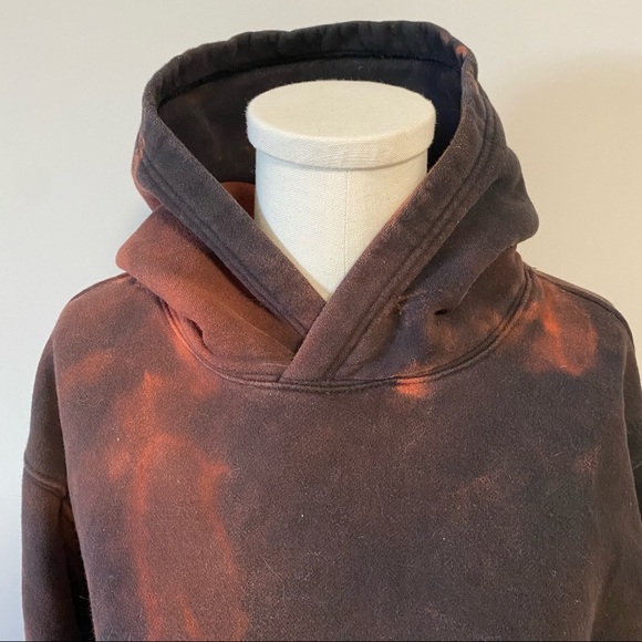 Aritzia TNA The Perfect Hoodie Bleach Tie Dye - Picture 9 of 15